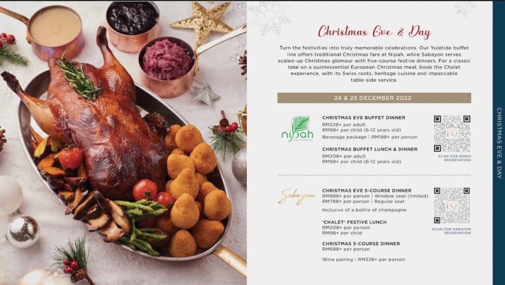 Festive Menus KL