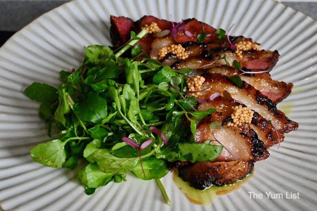 The Bread Bar TTDI Dinner Menu Beef "Char Siu"