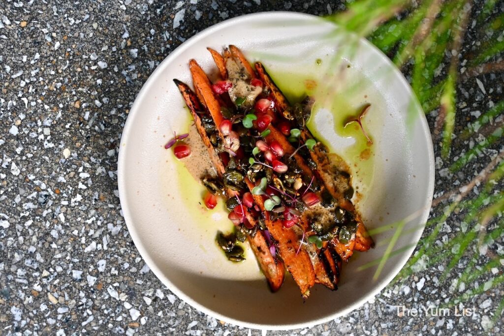 Casual Dining Family Restaurants KL 
Charcoal Roasted Carrots