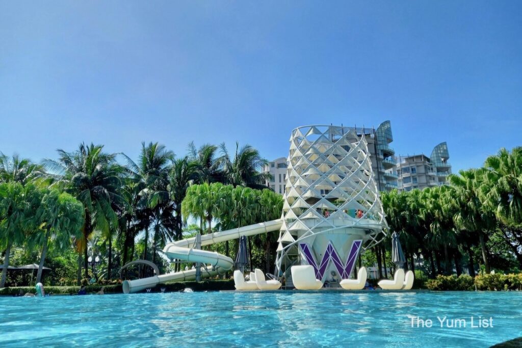 W Singapore's Largest Hotel Pool