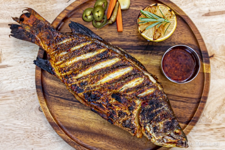 Solh Restaurant & Bar Ampang Arabic Grilled Sea Bass -