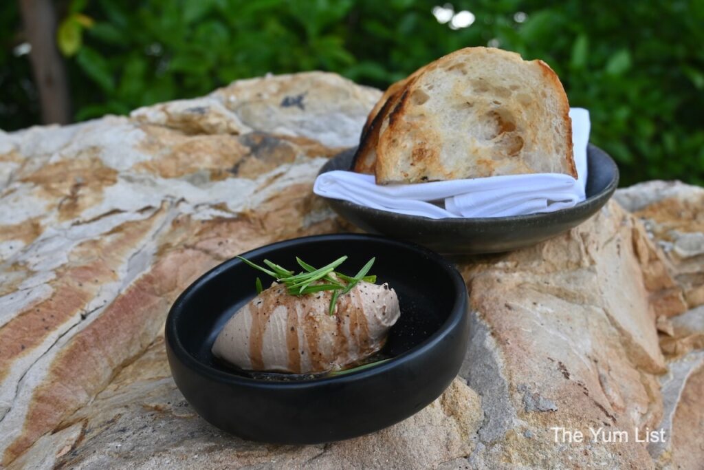 Chicken Pate with Homemade Sourdough 