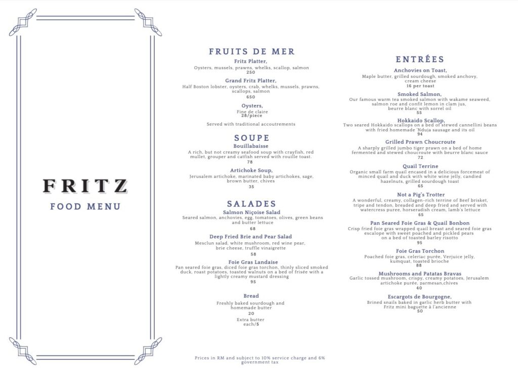 Fritz - Troika Sky Dining