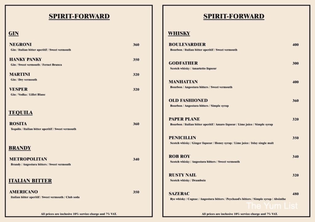 Best cocktails and bartenders Thailand