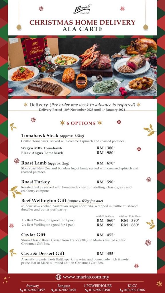 Latest festive offers KL