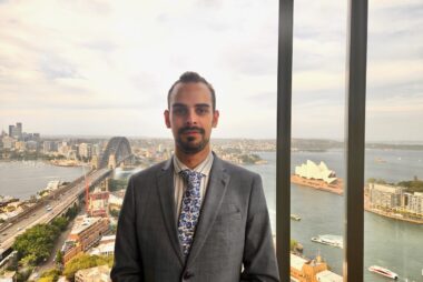 Adam Wilkins Sommelier Altitude Shangri-La Sydney