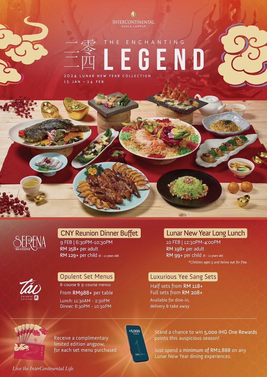 Chinese New Year 2024 Malaysia - Where to Dine - The Yum List