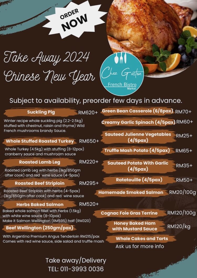 Chinese New Year 2024 Malaysia - Where to Dine - The Yum List