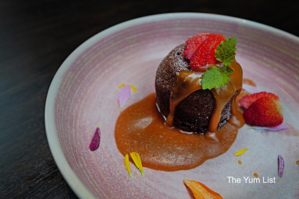 Elementary The Exchange TRX Sticky Toffee Pudding with sauce drizzle