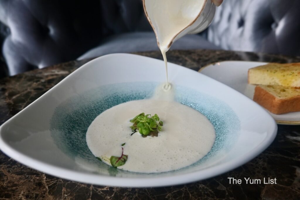 No. 11 Restaurant Angsana Teluk Bahang. White Onion Veloute