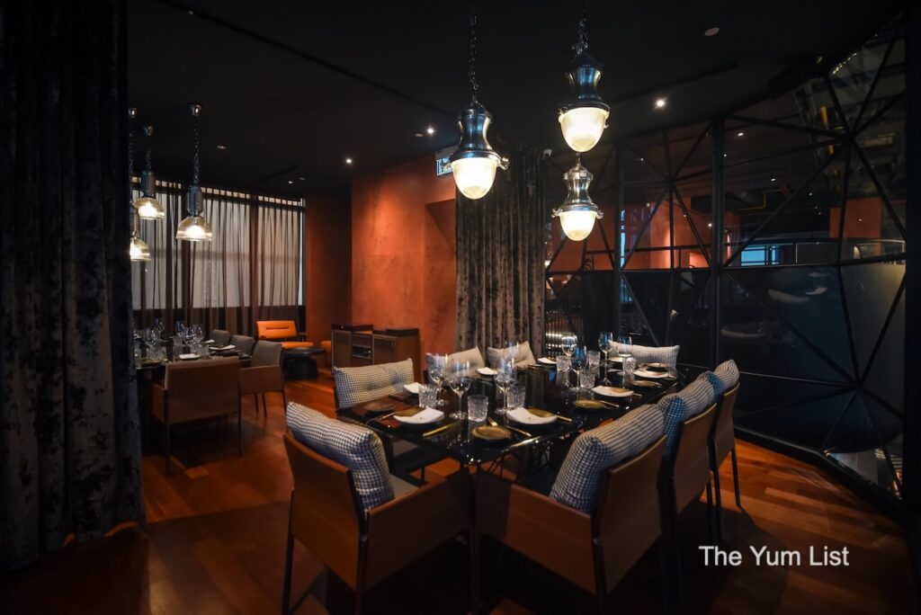 Beautiful steakhouse restaurant KL Cosy Private Dining Areas