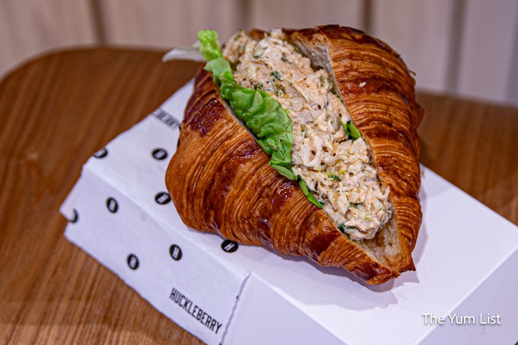 Huckleberry Petit The Intermark Mall KL Chicken & Jalapeño Salad Croissant