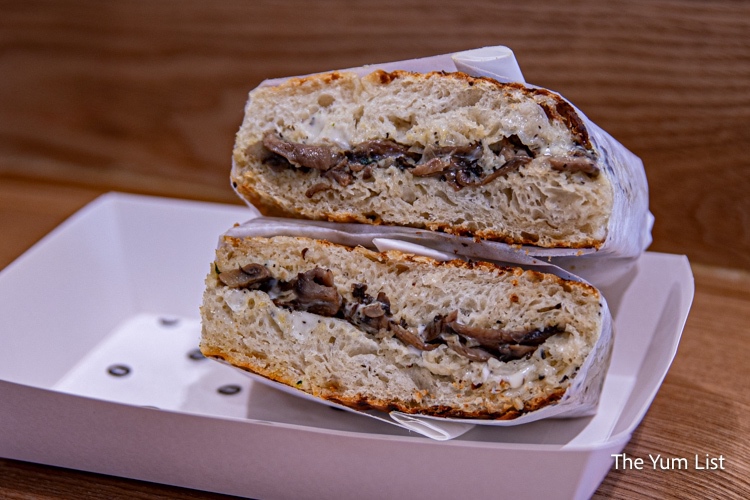 Huckleberry Petit The Intermark Mall KL Truffle Mushroom Focaccia Melt