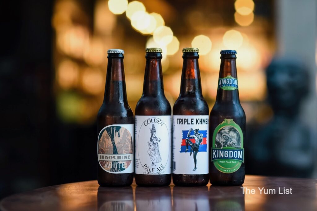 Sustainable Craft Cocktails Cambodia  Beer from Local Siem Reap Craft Brewery