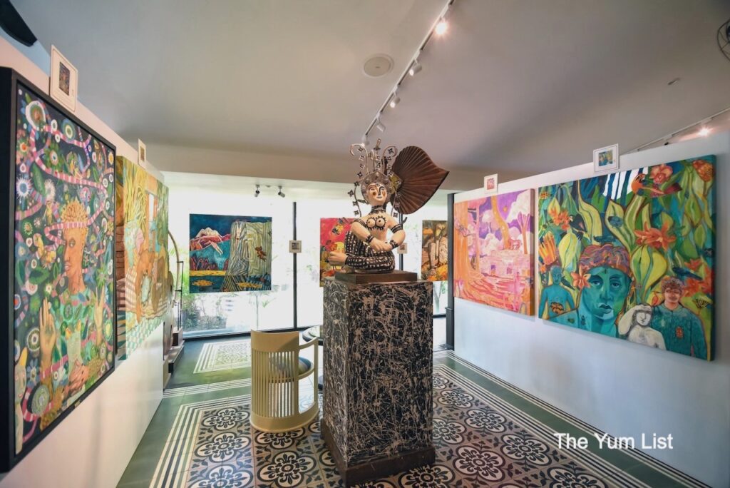 Shinta Mani Angkor Boutique & Gallery with Bill Bensley artworks