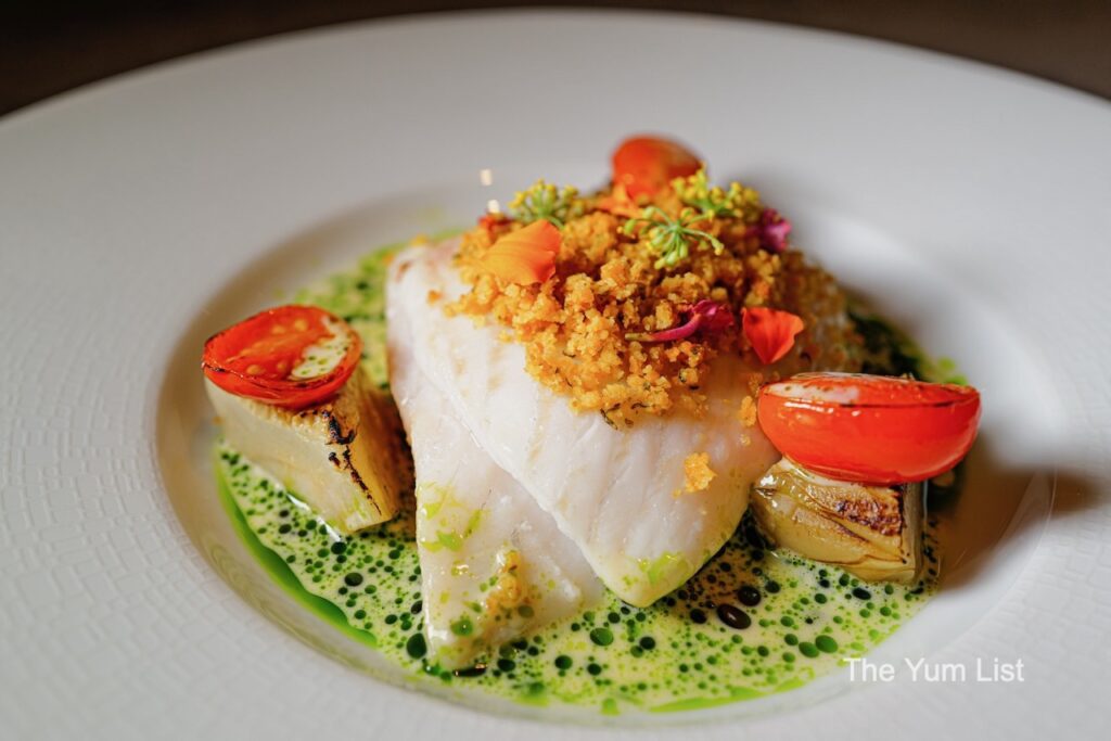 French Fine Dining Restaurant Chateau Dionne Kuala Lumpur - Turbot