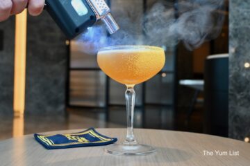 The Great Room, Penang Marriott Hotel Smoke & Mex Cocktail with smoke bubble