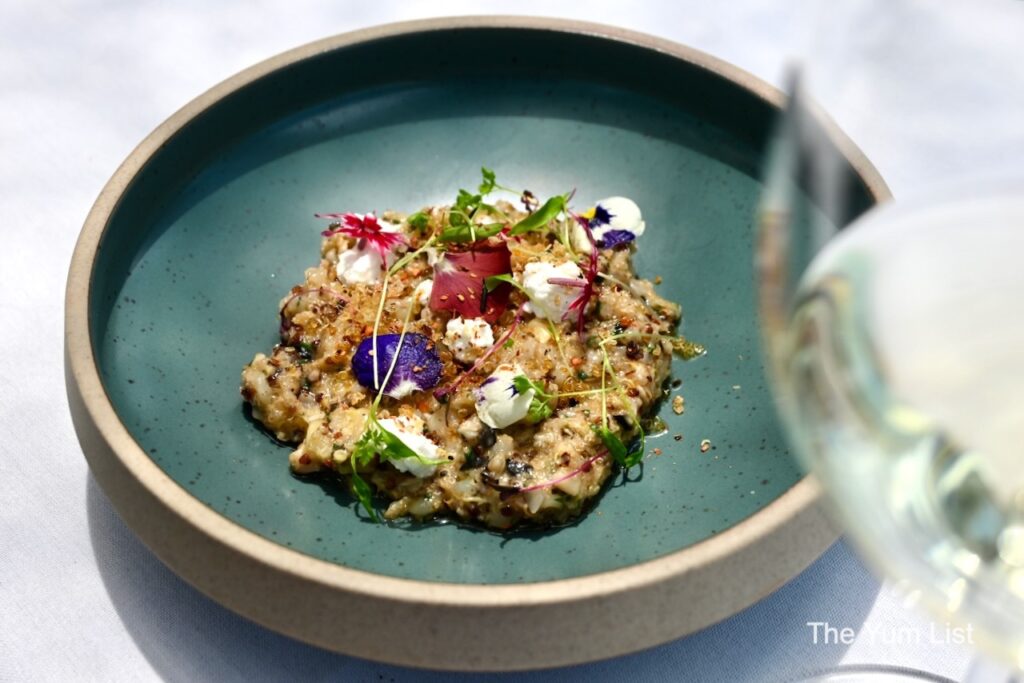 "Risotto" of Mixed Grains Argentinian Food Orchard Road best date night spot