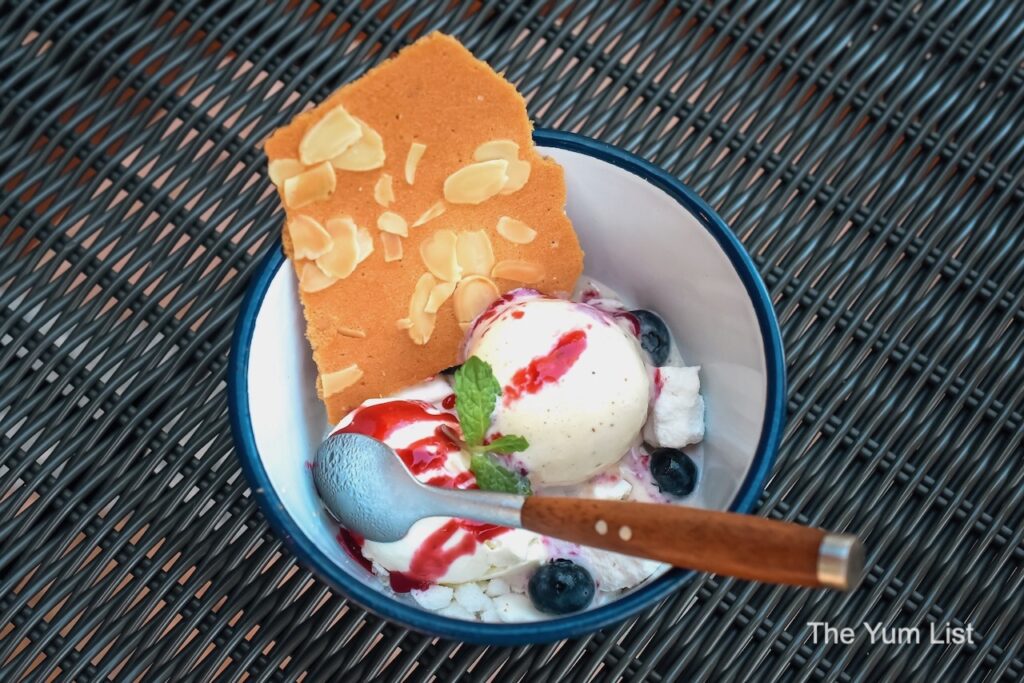 Beach Restaurants Danang Ice Cream in a bowl