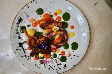 Chef's Il Polpo Amici Bali Menu