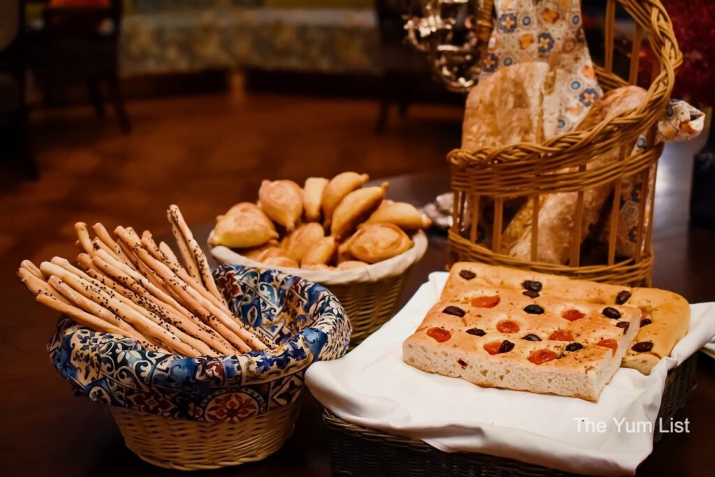 Tonight's Bread Selection at Casa Don Alfonso Macau 