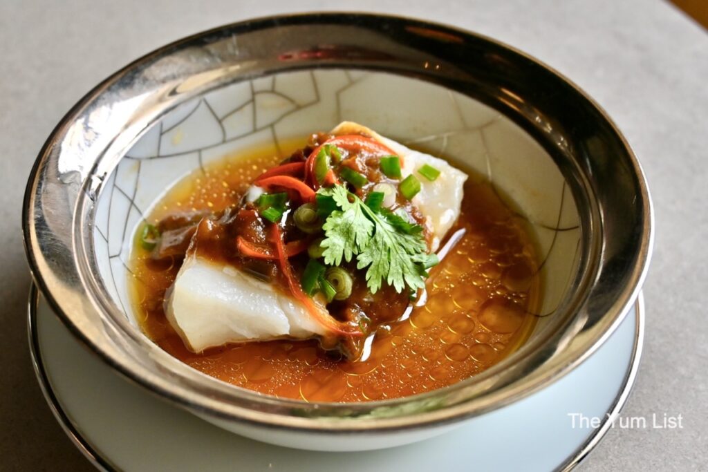 Summer Palace Singapore Conrad Orchard Steamed Chilean Sea Bass