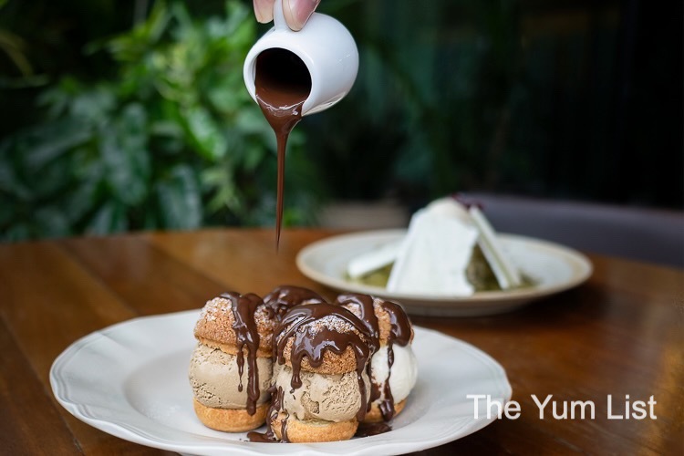 KL Restaurant Week 2024 Kenny Hills Bistro Menu Mini Profiteroles with Homemade Ice Cream 