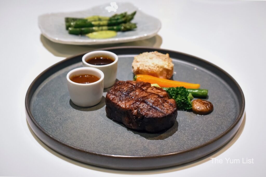 Chef Fabio Brambilla's Menu Australian O'Connor Black Angus Beef