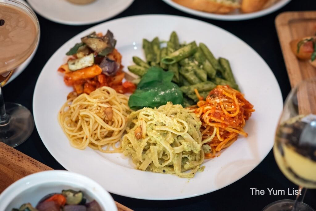 Plant-based Cafe Kuala Lumpur Pasta Platter