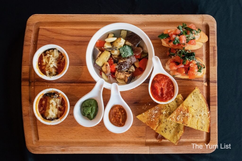 Plant-based Cafe Kuala Lumpur Barat Signature Appetiser Platter
