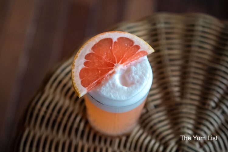 JungleBird Kuala Lumpur Sunshine Fizz Cocktail