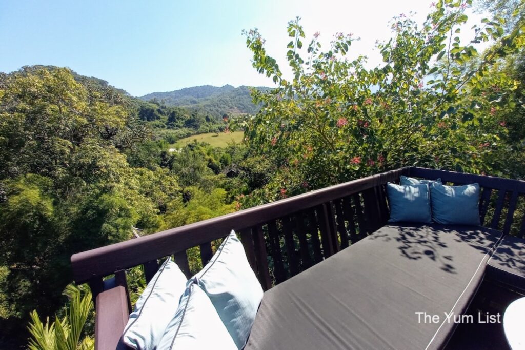 View from a Tented Hill Villa