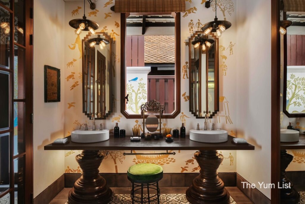 Rosewood Luang Prabang Bathroom in the Waterfall Pool Villa