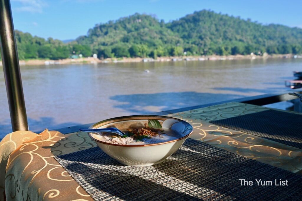 Breakfast by the Mekong River