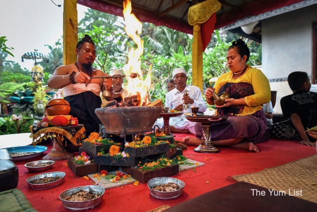 Anantara Ubud Bali Resort Fire Purification Ceremony