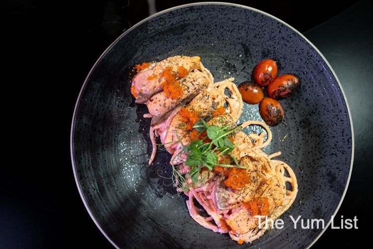 Farmer's Bar Avenue K Salmon Mentaiko Pasta 