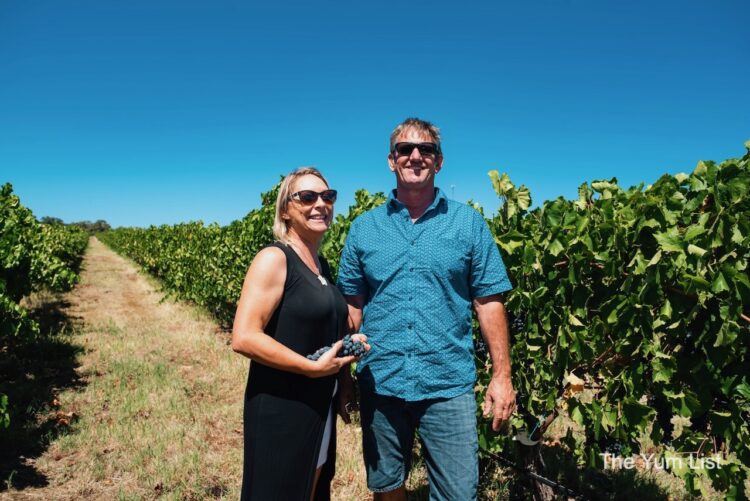 Murray Tognela and Lucy Nankervis
