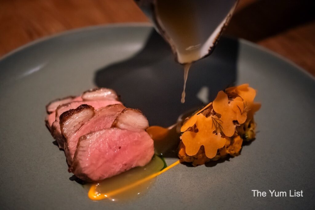 Indulgence Menu Blanc Penang Grilled New Zealand Lamb Saddle