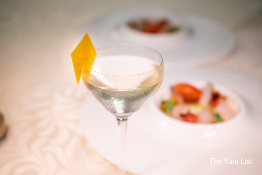 Indulgence Menu Blanc Penang Grue en Papier