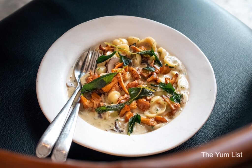 Peninsula House Penang Chanterelle Orecchiette