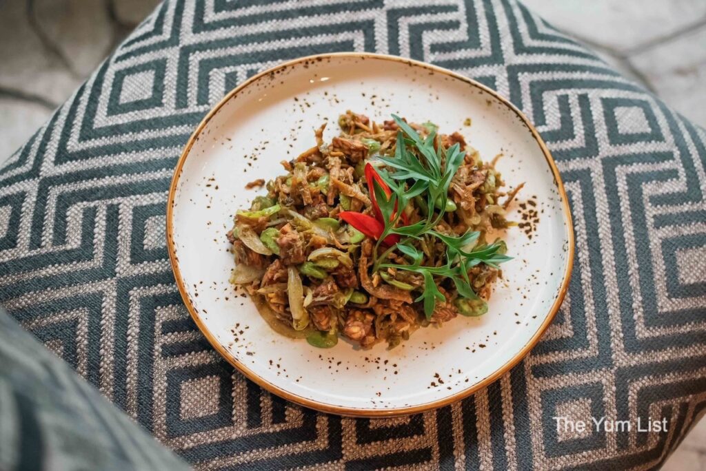 Sambal Ijo Petai & Ikan Bilis