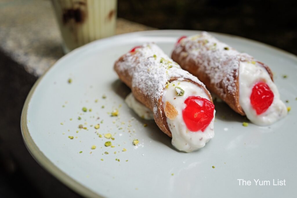 Sicilian Restaurant Kuala Lumpur Cannoli