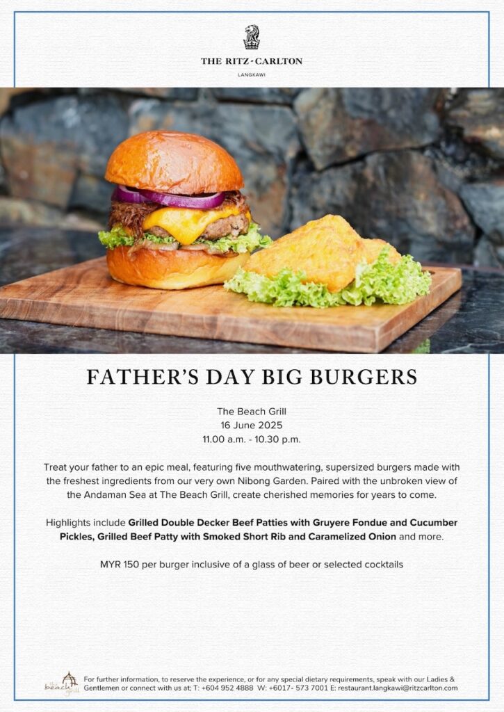 The Ritz-Carlton Langkawi - Big Burgers at The Beach Grill