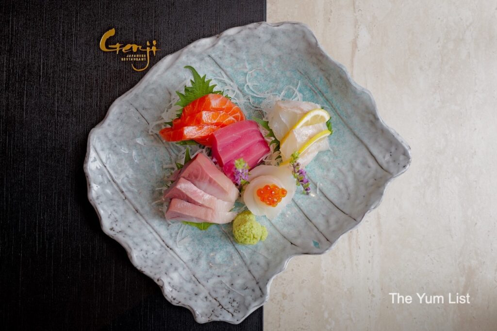 Genji Japanese Restaurant Hilton Petaling Jaya Mixed Sashimi Platter