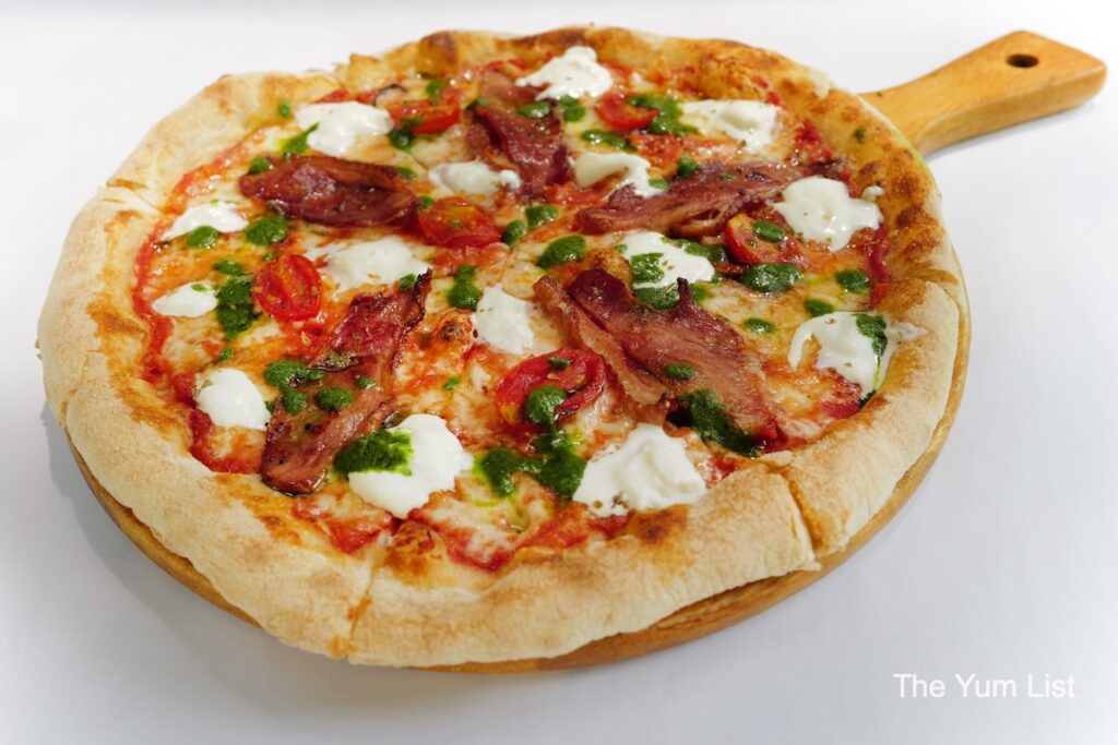 Pizza Burrata & Duck 