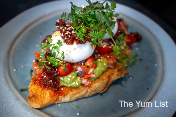 Rhea Dining Menara Milenium Smashed Avocado