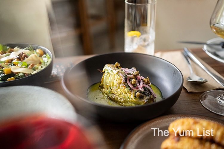 Roost Kuala Lumpur Menu Charred Cabbage