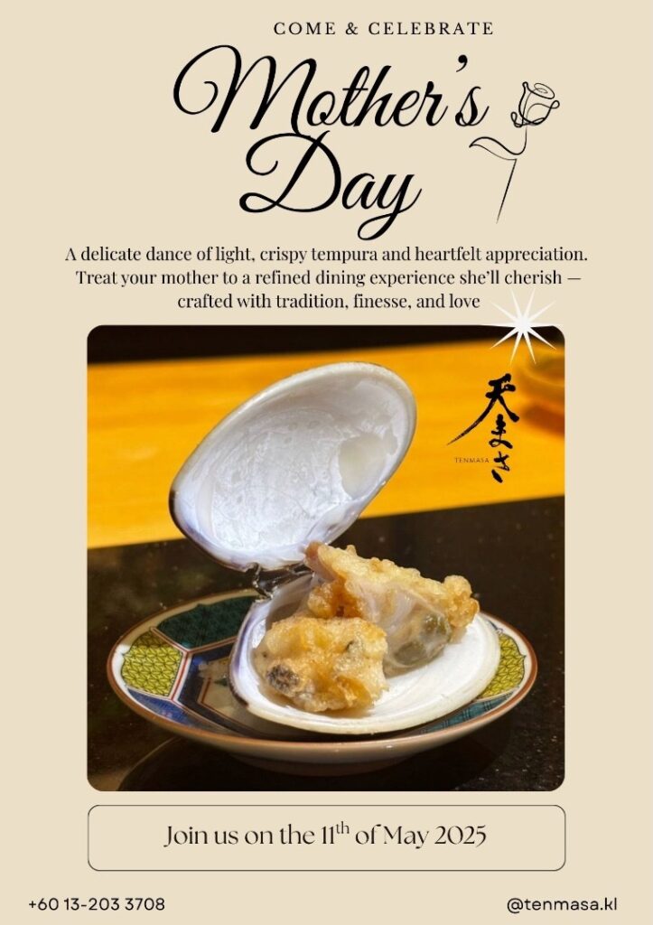 Tenmasa Mother's Day Malaysia 2025