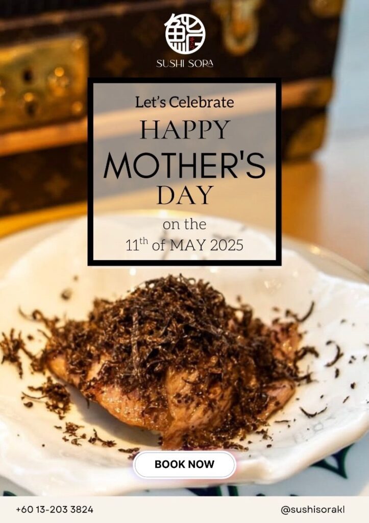 Sushi Sora Mother's Day Malaysia 2025