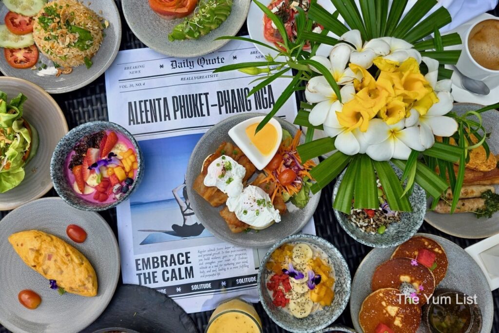 Breakfast Spread at Aleenta Phuket Phang Nga Resort & Spa